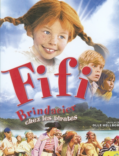 Couverture FIFI BRIN D'ACIER CHEZ LES PIRATES de Olle HELLBOM