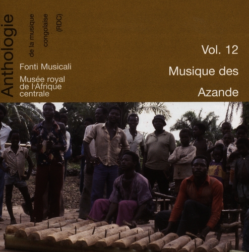 Couverture ANTH. DE LA MUS. CONGOLAISE VOL.12: MUSIQUE DES AZANDE