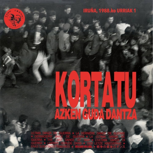 Couverture AZKEN GUDA DANTZA de KORTATU