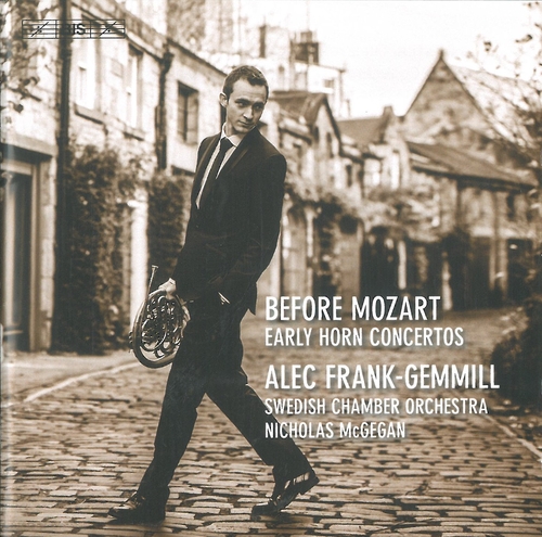 Couverture BEFORE MOZART EARLY HORN CONCERTOS