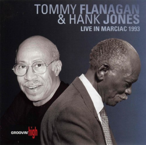 Couverture LIVE IN MARCIAC de Tommy FLANAGAN & HANK JONES