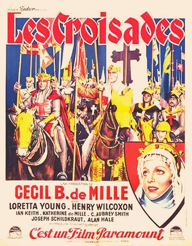 Couverture LES CROISADES de Cecil B. DEMILLE