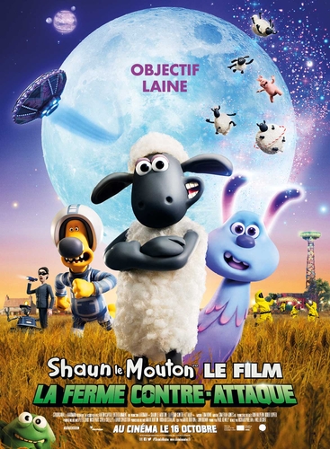 Couverture SHAUN LE MOUTON - LA FERME CONTRE-ATTAQUE de Richard PHELAN