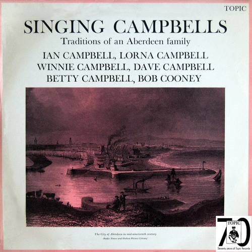 Couverture THE SINGING CAMPBELLS: TRADITIONS OF AN ABERDEEN FAMILY de THE SINGING CAMPBELLS