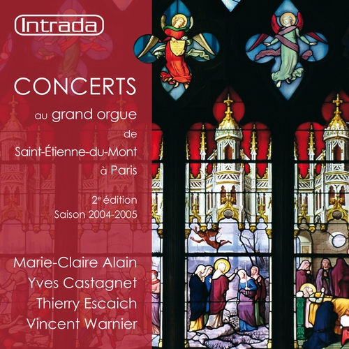 Couverture CONCERTS À SAINT-ETIENNE-DU-MONT (MENDELSSOHN/ VIERNE/ WIDOR