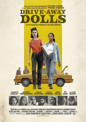 Couverture DRIVE-AWAY DOLLS de Ethan COEN