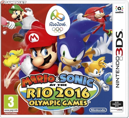 Couverture MARIO & SONIC AUX JEUX OLYMPIQUES DE RIO 2016