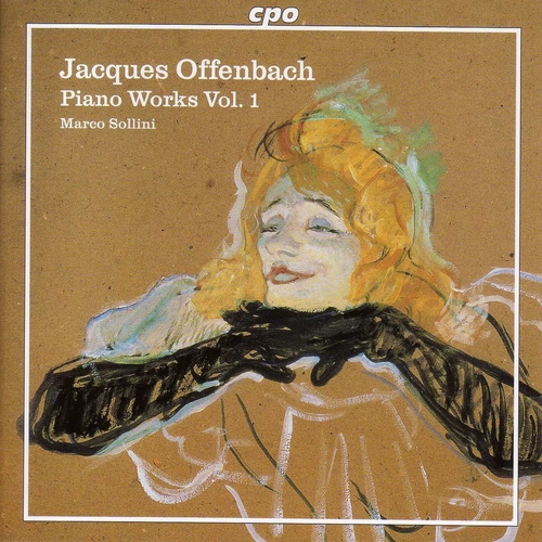 Couverture OEUVRES POUR PIANO (VOL.1) de Jacques [Jakob] OFFENBACH