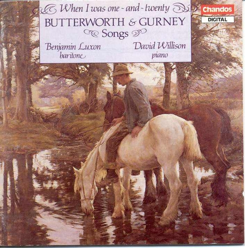 Couverture SONGS FROM A SHROPSHIRE LAD / BREDON HILL ...(+ GURNEY) de George BUTTERWORTH