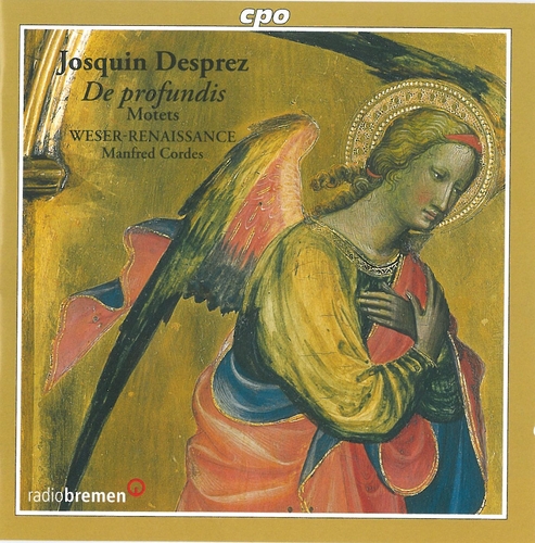 Couverture DE PROFUNDIS, MOTETS de JOSQUIN DES PRES