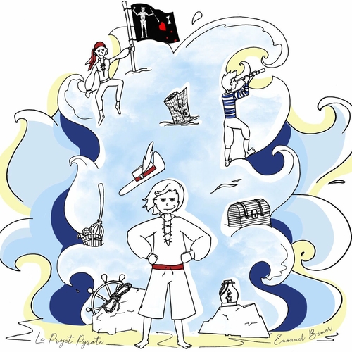 Couverture LE PROJET PYRATE de Emanuel BÉMER