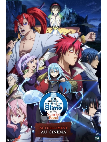 Couverture MOI QUAND JE ME RÉINCARNE EN SLIME - LE FILM : SCARLET BOND de Yasuhito KIKUCHI