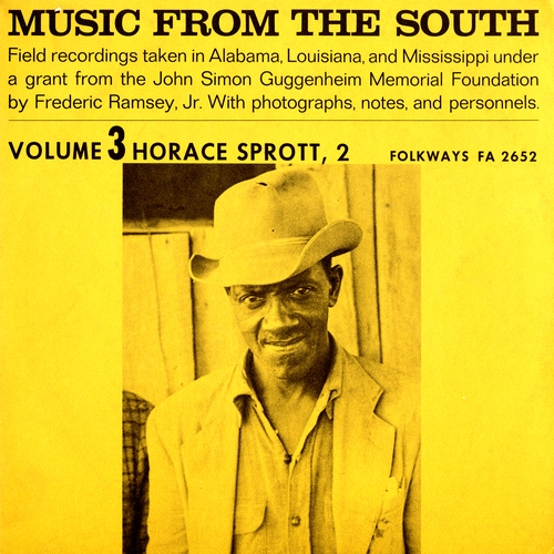 Couverture MUSIC FROM THE SOUTH, VOL.3: HORACE SPROTT, VOL.2