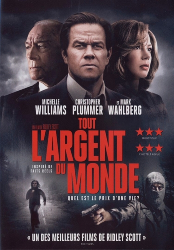 Couverture TOUT L'ARGENT DU MONDE de Ridley SCOTT