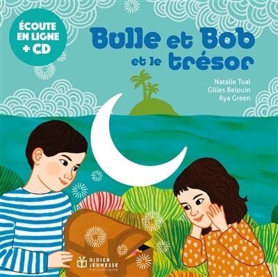 Couverture BULLE ET BOB ET LE TRÉSOR de Natalie TUAL