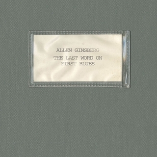 Couverture THE LAST WORD ON FIRST BLUES de Allen GINSBERG
