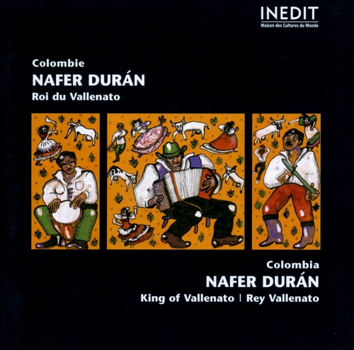 Couverture COLOMBIE: ROI DU VALLENATO de Nafer DURAN