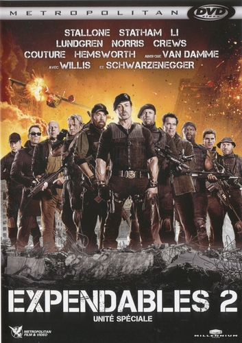 Couverture EXPENDABLES - 2: UNITÉ SPÉCIALE de Simon WEST