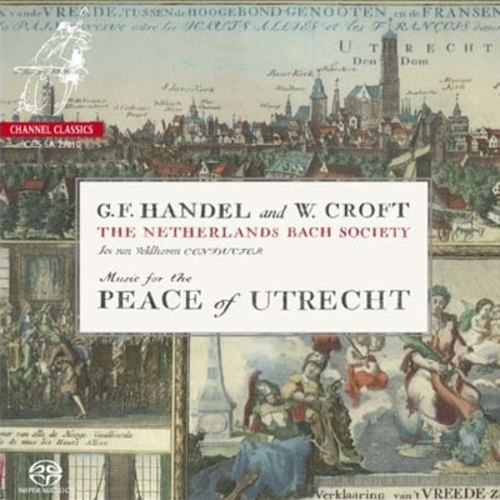Couverture MUZIEK VOOR DE VREDE VAN UTRECHT (+ CROFT) de Georg Friedrich HAENDEL
