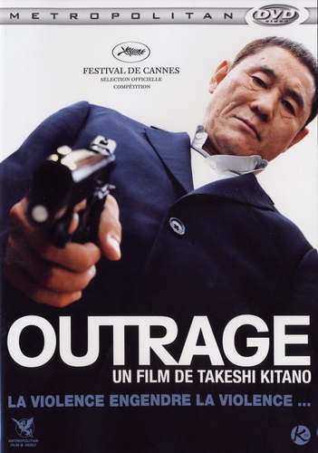 Couverture OUTRAGE de Takeshi KITANO