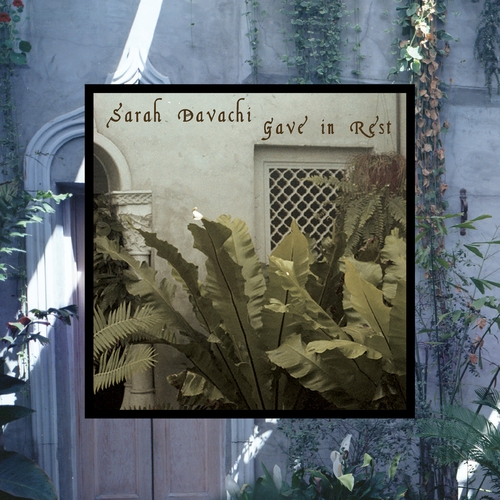 Couverture GAVE IN REST de Sarah DAVACHI