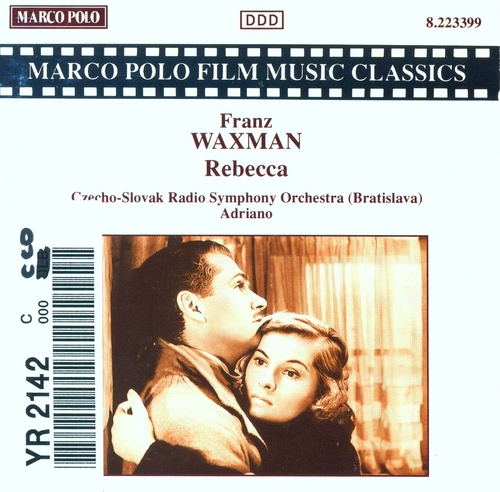 Couverture REBECCA de Franz WAXMAN