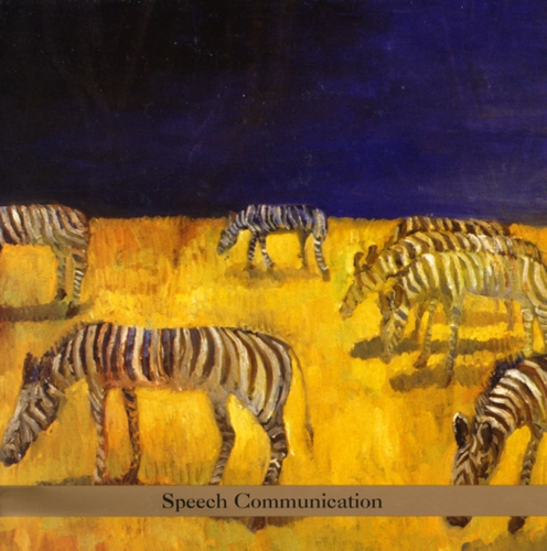 Couverture SPEECH COMMUNICATION de Ben GOLDBERG