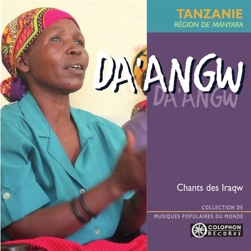 Couverture TANZANIE: DA'ANGW. CHANTS DES IRAQW