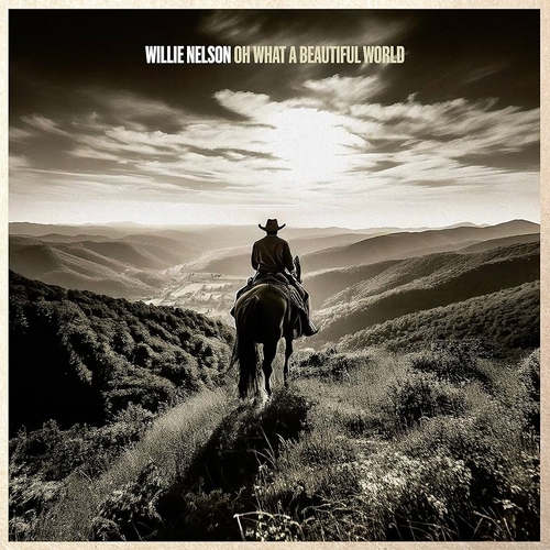 Couverture OH WHAT A BEAUTIFUL WORLD de Willie NELSON