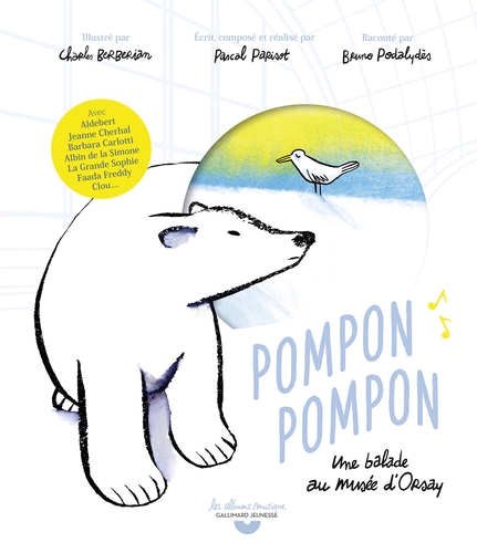 Couverture POMPON POMPON, UNE BALADE AU MUSÉE D'ORSAY de Pascal PARISOT