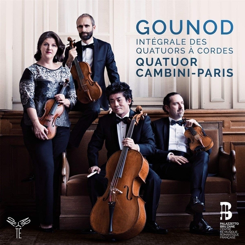 Couverture QUATUOR CORDES (INTÉGRALE) de Charles GOUNOD