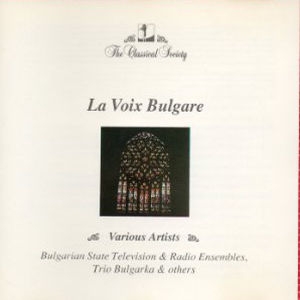 Couverture LA VOIX BULGARE
