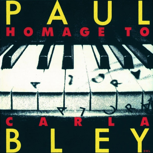 Couverture HOMAGE TO CARLA de Paul BLEY