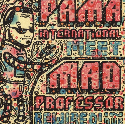 Couverture REWIRED! IN DUB de PAMA INTERNATIONAL MEET MAD PROFESSOR