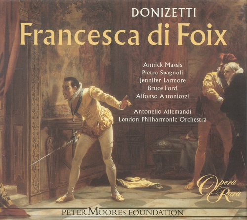 Couverture FRANCESCA DI FOIX de Gaetano DONIZETTI