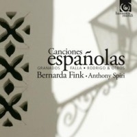 Couverture CANCIONES ESPANOLAS (+ RODRIGO ET GRANADOS) de Manuel de FALLA