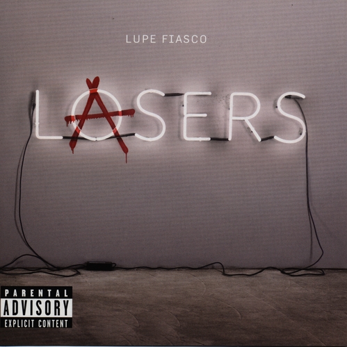 Couverture LASERS de Lupe FIASCO