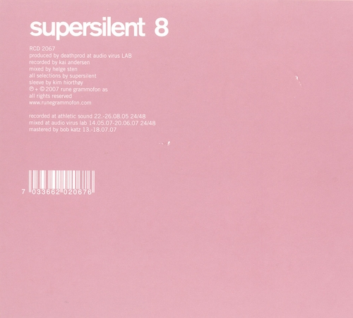 Couverture SUPERSILENT 8 de SUPERSILENT