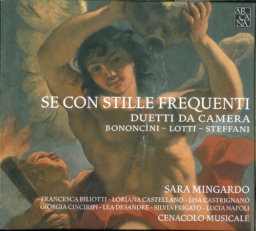 Couverture SE CON STILLE FREQUENTI, DUETTI DA CAMERA (+ LOTTI/ + LUCIO) de Agostino STEFFANI