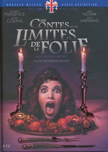 Couverture LES CONTES AUX LIMITES DE LA FOLIE de Freddie FRANCIS