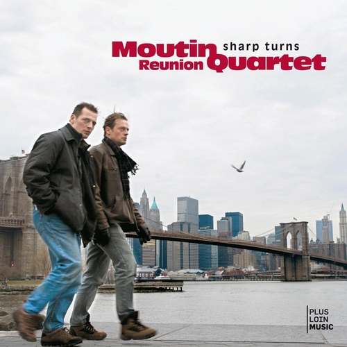 Couverture SHARP TURNS de MOUTIN REUNION QUARTET