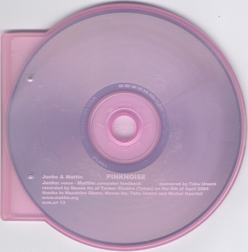 Couverture PINKNOISE de JUNKO & MATTIN