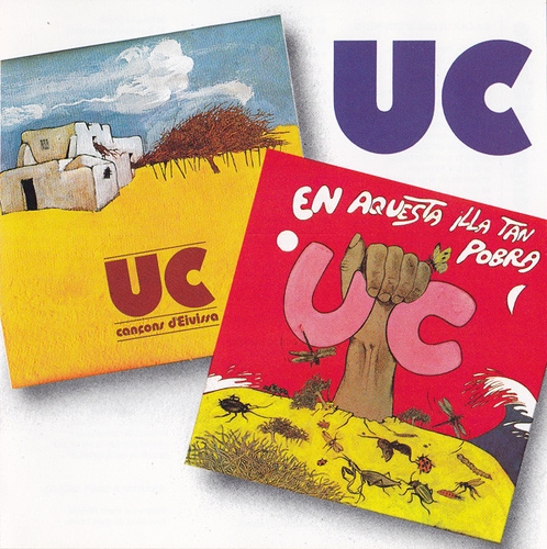 Couverture CANÇONS D'EIVISSA - EN AQUESTA ILLA TAN POBRA de UC