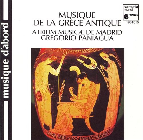 Couverture MUSIQUE DE LA GRECE ANTIQUE