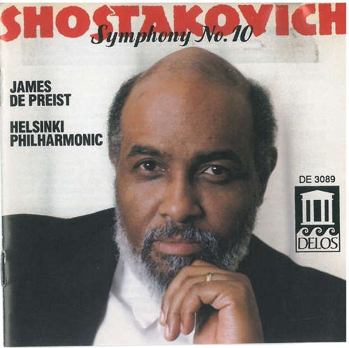 Couverture SYMPHONIE 10 / OUVERTURE DE FETE de Dmitri CHOSTAKOVITCH