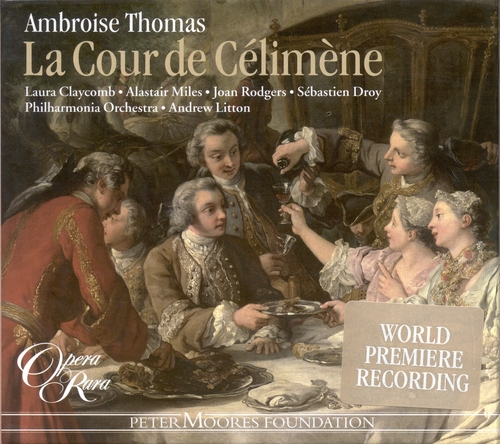 Couverture LA COUR DE CÉLIMÈNE de Ambroise THOMAS