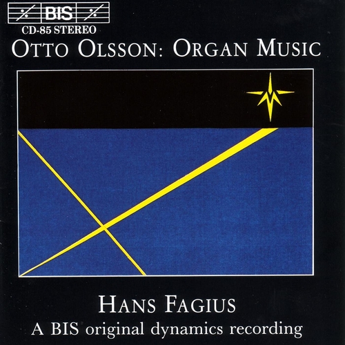 Couverture OEUVRES POUR ORGUE de Otto OLSSON