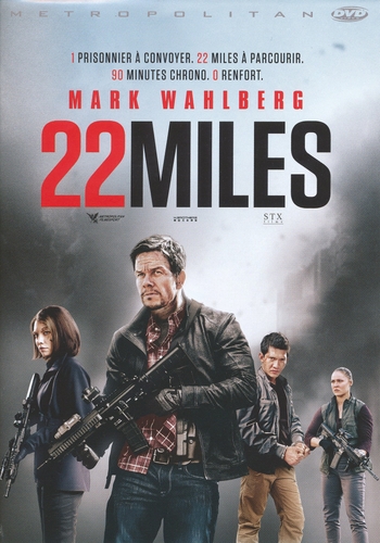 Couverture 22 MILES de Peter BERG