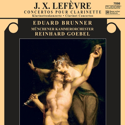 Couverture CONCERTOS POUR CLARINETTE de Jean-Xavier LEFEVRE