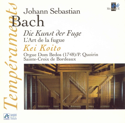 Couverture DIE KUNST DER FUGE de Johann Sebastian BACH